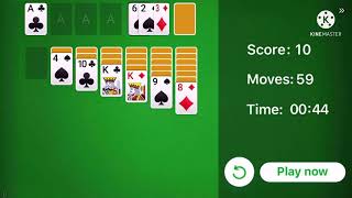 Solitaire flip card 2048 times screenshot 2