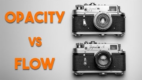 The Difference Between Opacity and Flow in Photoshop