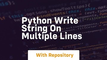 python write string on multiple lines