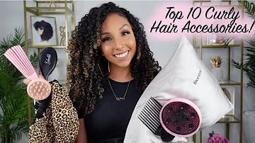Top 10 Curly Hair Accessories You Need!! | BiancaReneeToday