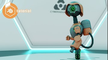 blender 3.0   toon combat robot modeling, rigging, animation