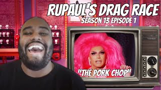 RuPual's Drag Race S13 Ep1 ''The Pork Chop'' - RuView