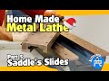 DIY metal lathe - slides for the saddle (alternative welding) - part 5