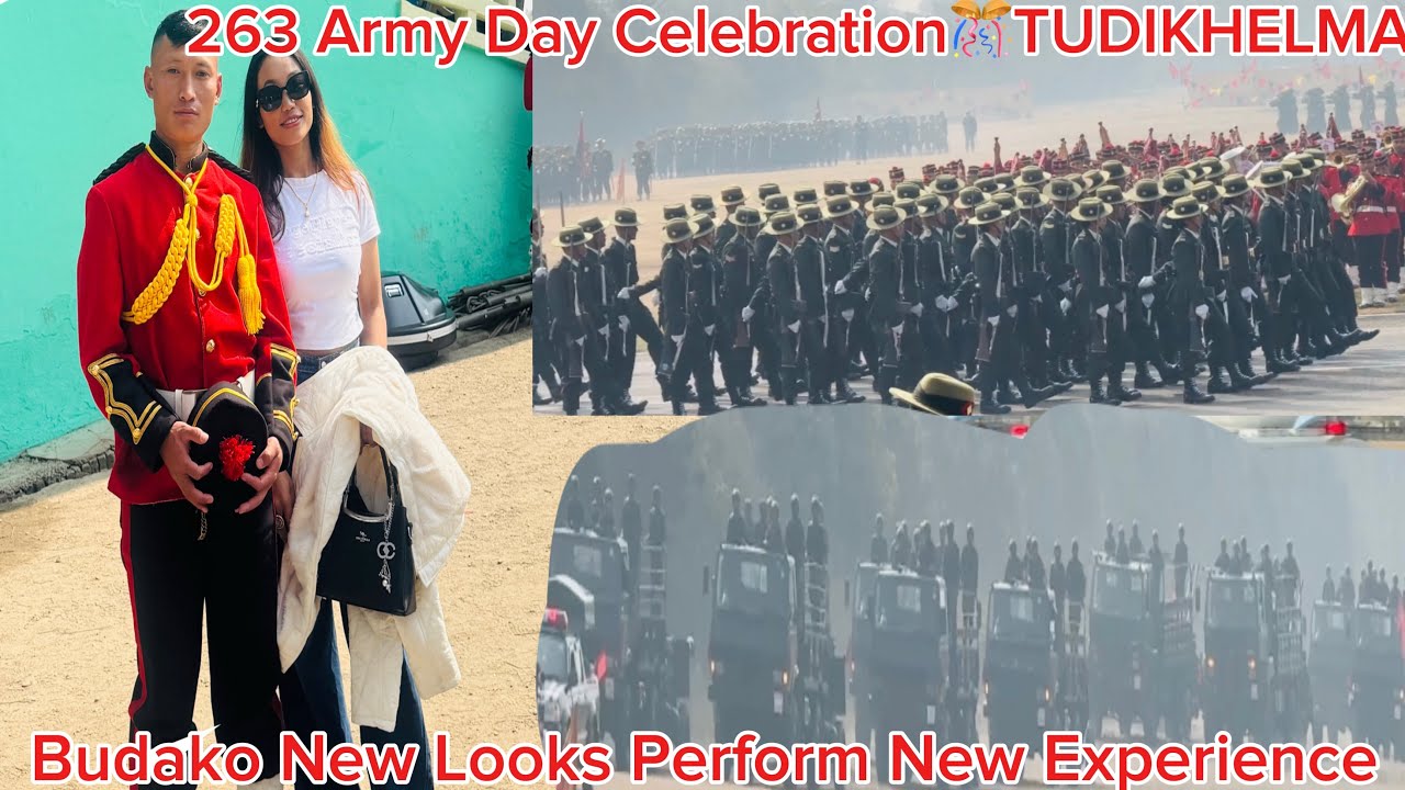263 Aau Army Day Celebration🎉Garna Tudikhel Puge|| Budako New Abtarma Performan Gardai✨💫|| Anihang