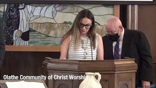 Olathe Community of Christ Service - August 1, 2021