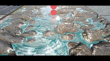 InfiniSPLAT shader graph based splat mapping, work on dynamic ripples normals calculation