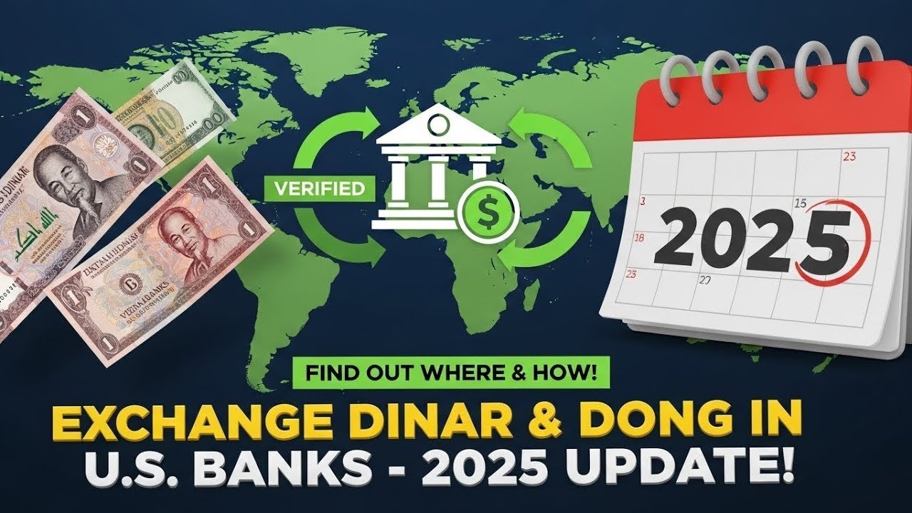 💥 IQD & VND Exchange 2025 | Best U.S. Banks Revealed 💰 Maximize Your Returns