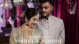 Sonali & Kumar || Engagement ceremony || Cinematic highlight || Tasveer by tanmay.