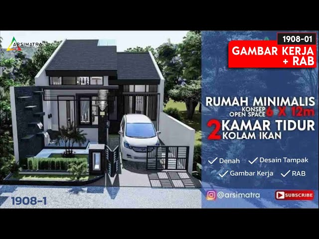Download Desain Rumah Minimalis 6X12 Background