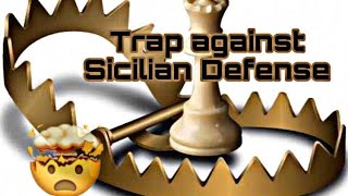 افخاخ الشطرنج , Trap against Sicilian