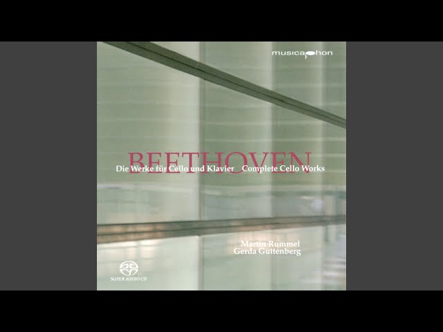 Beethoven - Variations sur "Ein Mädchen oder Weibchen" de Mozart : Martin Rummel / Gerda Guttenberg