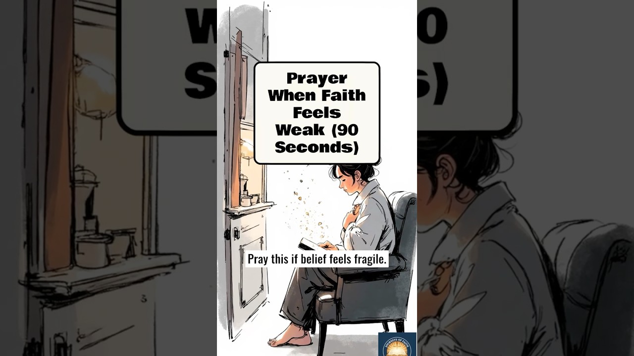 Prayer When Faith Feels Weak (90 Seconds) 