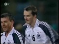 Teamchef Rudi Völler und die grandiose zweite Halbzeit gegen Israel (13.02.2002)