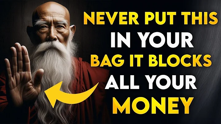 CAREFUL! ⚠️DON'T LEAVE THIS IN YOUR BAG IT BLOCKS MONEY AND ABUNDANCE | ZEN BUDDHISM | BUDDHISM