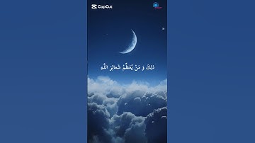 #القران كريم#ذلك ومن يعظم شعائر الله#الشيخ ماهر المعيقلي#