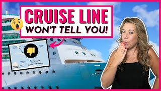 13 SNEAKY THINGS CRUISE LINES WON'T TELL YOU *unadvertised & fine print*