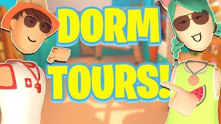 Rec Room DORM TOURS:  Summer Edition!