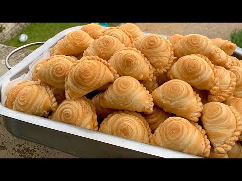 Curry puff recipe สูตรกะหรี่พัฟ (ฉบับเต็มสูตร)บอกละเอียด และเทคนิคเพิ่มเติมเพียบ วิธีทำให้กรอบนาน