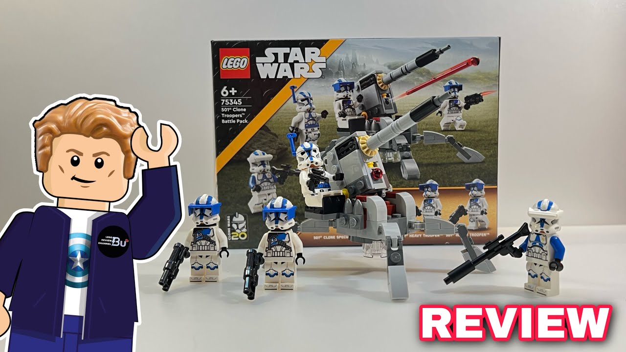 LEGO® Star Wars™ 75345 Pack de combat des Clone Troopers™ de la