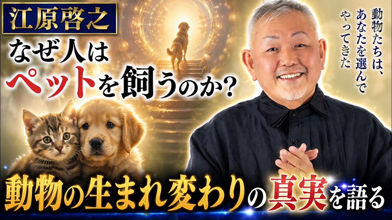 ペット 死後 の 世界 江原
