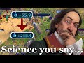 Can we hit 250 science by turn 150?