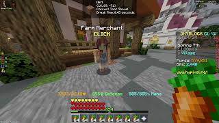 How To Bulk SELL To Npc manu REALLY FAST(hypixel skyblock)