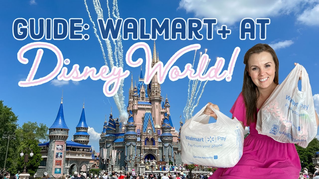 Ordering Groceries at Disney World | How to Get Groceries at Disney World | Walmart+ at Disney