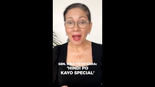 Risa Hontiveros to Sara Duterte: 'You're not special'