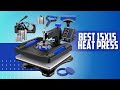 VEVOR Heat Press: Best 15x15 Sublimation Heat Press Machine