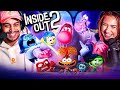 INSIDE OUT 2 (2024) MOVIE REACTION - THIS WAS SO RELATABLE! - FIRST TIME WATCHING - REVIEW
