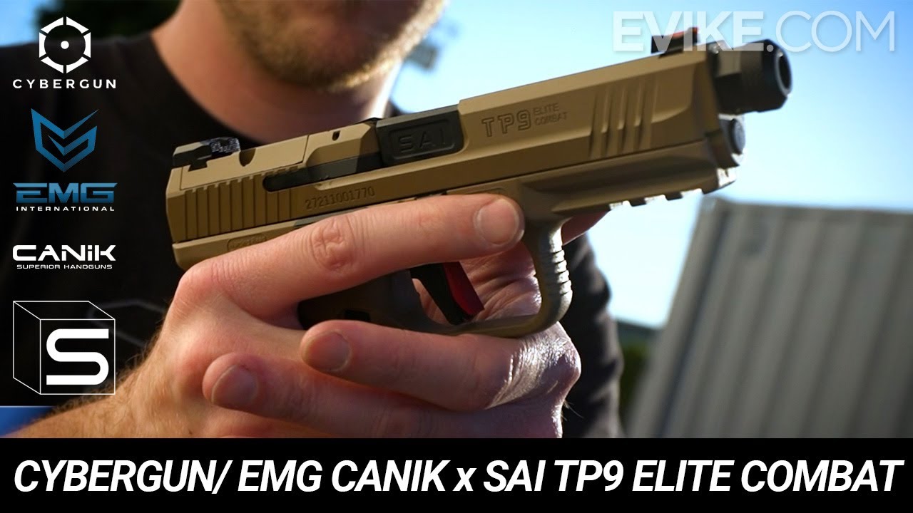Canik x Salient Arms TP9 Elite Combat Airsoft Training Pistol 