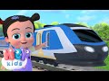 Canzone del treno   veicoli per bambini  heykids italiano  canzoni per bambini