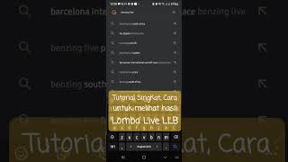 Tutorial Melihat Hasil Lomba Live Club Lang Lang  Buana Menggunakan Benzing