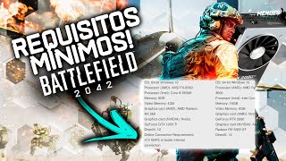 Battlefield 2042 - Requisitos mínimos e recomendados no PC mudaram após o  beta