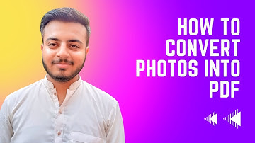 How to Convert Photos to PDF|2022|Syed Muhammad Zulqarnain