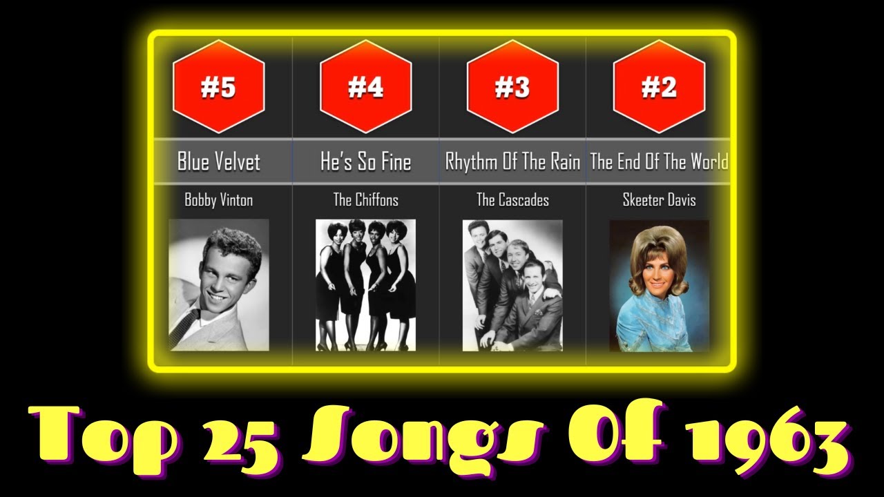 Top 25 Songs Of 1963 YouTube top-25-songs-of-1963-youtube