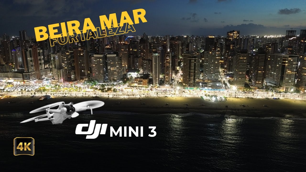 DJI Mini 3 - Beira Mar de Fortaleza 