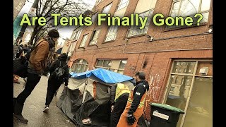 Homeless Tents Removal -- April 11, 2023