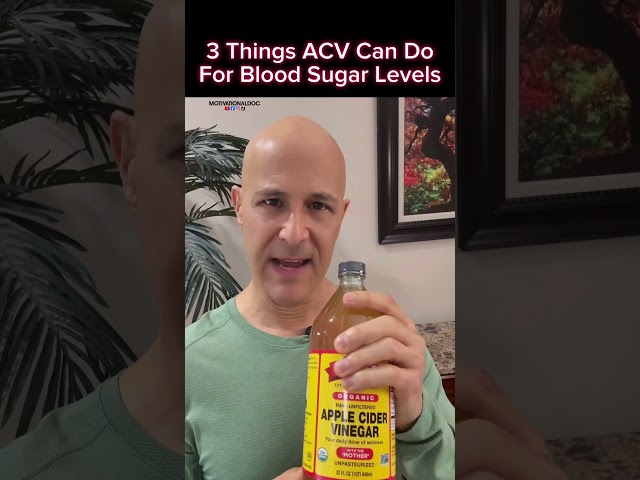 3 Things Apple Cider Vinegar Can Do For Your Blood Sugar Level! Dr. Mandell