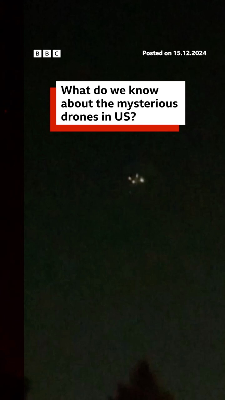 US lawmakers expect further classification briefings on the unexplained drone sightings.#BBCNews