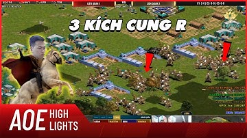 AoE Highlight | 70 000 khán giả thót tim trước pha đỡ nhà của liên quân EGO