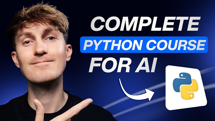 Python for AI - Full Beginner Course thumbnail