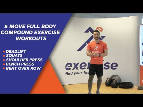 5 Move Full Body Compound Exercise Workout