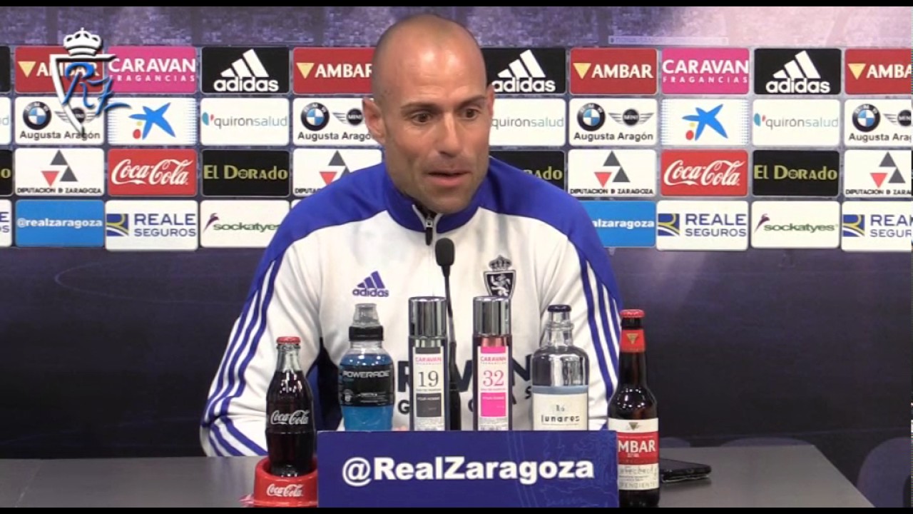 César Láinez en rueda de prensa 7/4/2017 YouTube