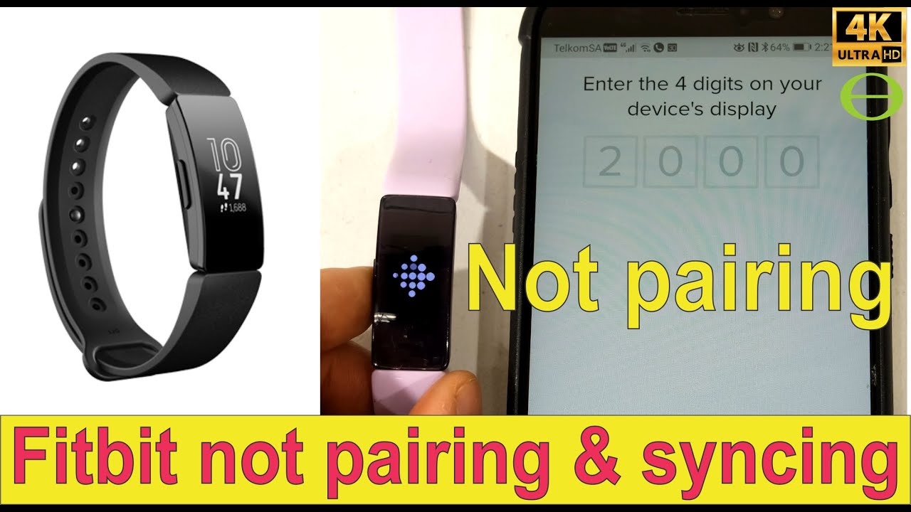 Fitbit Inspire error "sorry the setup is taking longer than - - YouTube