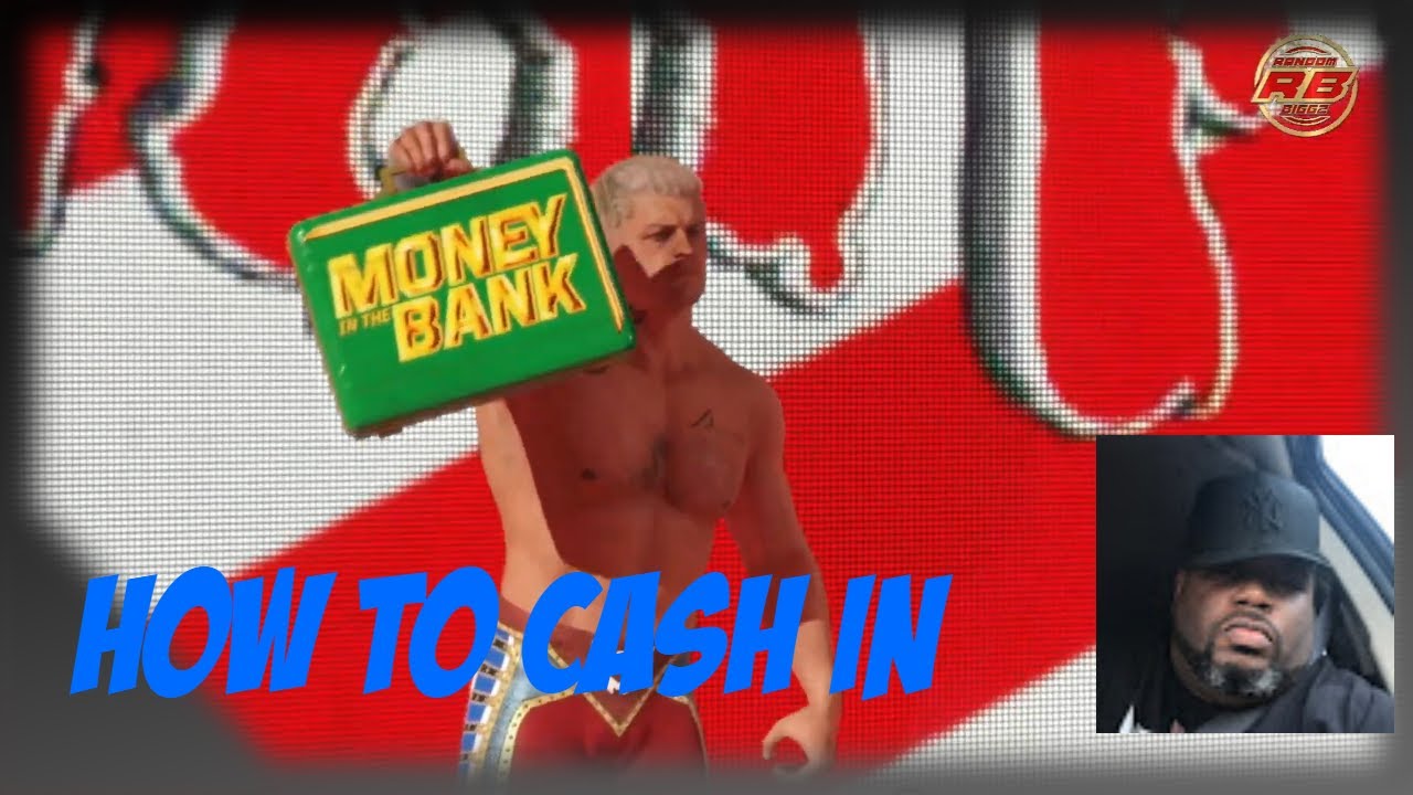 Wwe2k23 how to cash in mitb play now or exhibition mode 2023 youtube