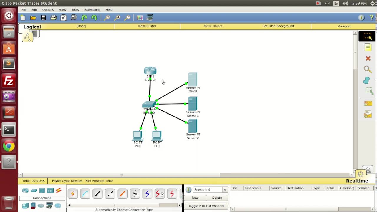 10.2.2.7 packet tracer - dns and dhcp file download