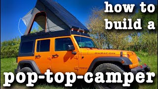 building a poptopcamper | Jeep JKU | wirsehnunsunterwegs.de