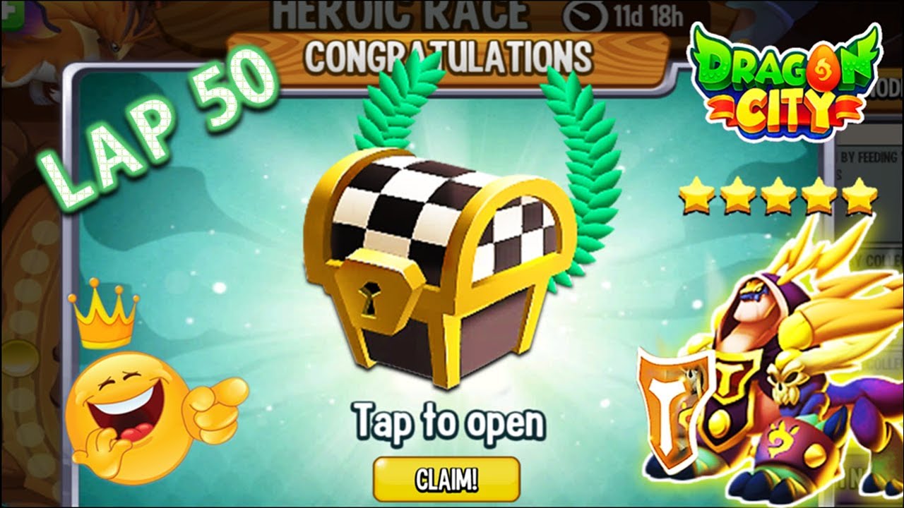 Dragon City - Reached LAP 50 REWARD of High Occult Titan Dragon [SPECIAL REWARD] 😱