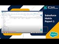 Pt32  salesforce matrix report 1  salesforce trainings by sp tech